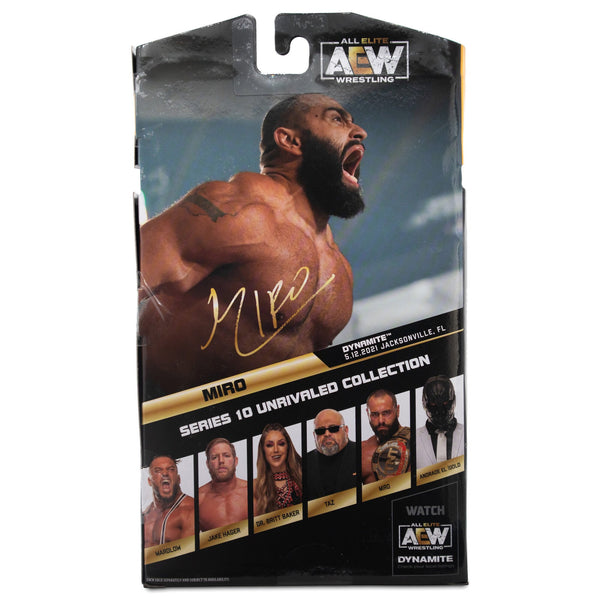 AEW Unrivaled Series 10 Miro Figure WrestlingStore.co.uk