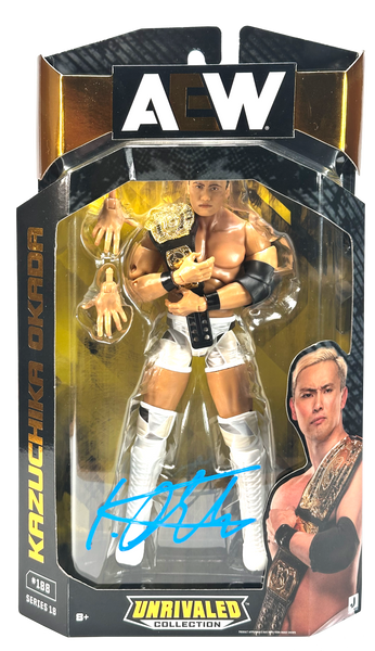 AEW : Unrivaled Series 18 : Kazuchika Okada Figure * Signed