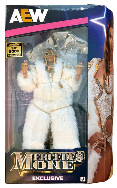 AEW : ShopAEW Exclusive Mercedes Mone Figure - 1 of 3000 Variant