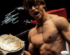Highspots - Kota Ibushi "NJPW IC Champion" Hand Signed 8x10 *inc COA*