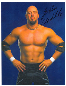 Highspots - Justin Credible "Hands On Hips" Hand Signed A4 *Inc COA*
