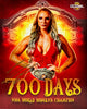 NWA : National Wrestling Alliance - Kamille "700 Days" Hand Signed 8x10