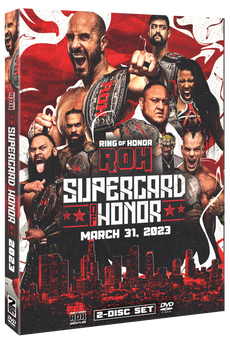 ROH - Supercard Of Honor 2023 Event 2 DVD Set ( Pre-Order )