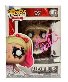 WWE Funko Pop Figure - Alexa Bliss #107 * Hand Signed * Packaging Issue