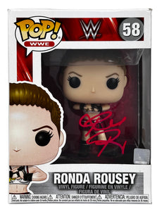 WWE Funko Pop Figure - Ronda Rousey  #58 * Hand Signed *