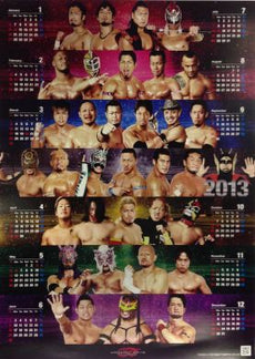 Dragon Gate 2013 Calendar Poster