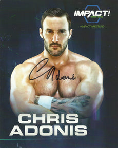 TNA / GFW Impact Wrestling Hand Signed Chris Adonis 8x10