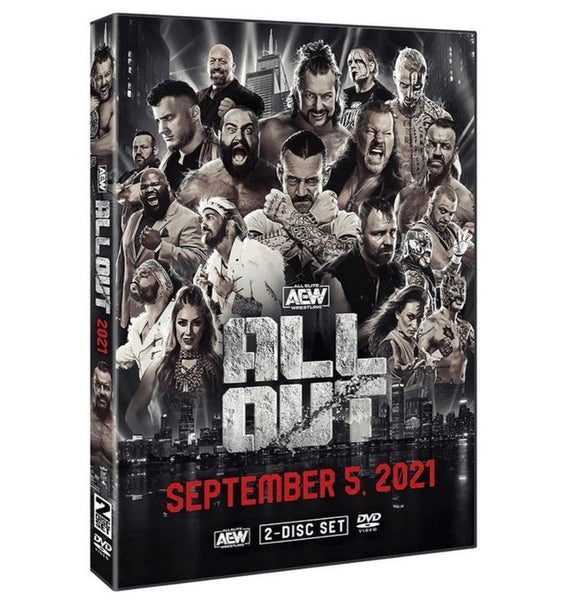 AEW All Out 2021 Event 2 Disc DVD Set