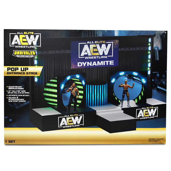 AEW Entrance Stage Pop Up Playset WrestlingStore