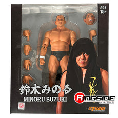 NJPW : Storm Collectables Minoru Suzuki (Black Gear) Exclusive Action Figure