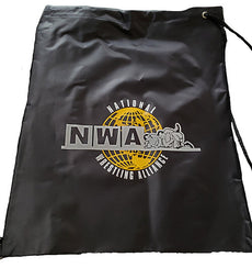 NWA : National Wrestling Alliance - "NWA Logo" Heavy Duty Drawstring Bag