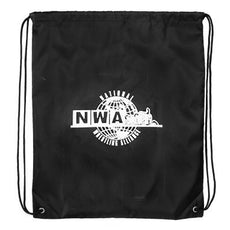 NWA : National Wrestling Alliance - "NWA Logo" Lightweight Drawstring Bag