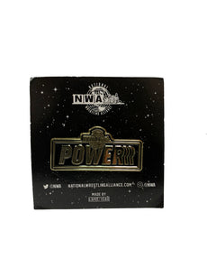 NWA : National Wrestling Alliance - "NWA Powerrr" Enamel Pin Badge