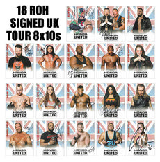 ROH - Set of 18 Autographed Honor United 2019 8x10s