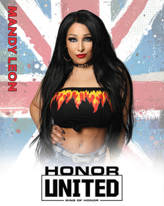 ROH - Mandy Leon : Honor United 2019 8x10