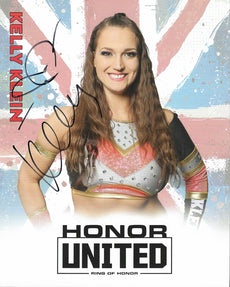 ROH - Kelly Klein Autographed Honor United 2019 8x10