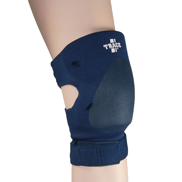 Trace Navy Knee Pads with Strap WrestlingStore.co.uk