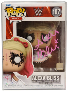 WWE Funko Pop Figure - Alexa Bliss #107 * Hand Signed *