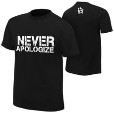 WWE - Dean Ambrose "Never Apologize" Authentic T-Shirt