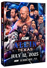 AEW - All In Texas 2025 Event 2 Disc Blu-Ray Set