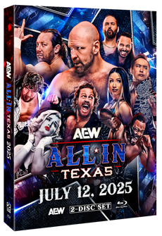 AEW - All In Texas 2025 Event 2 Disc Blu-Ray Set