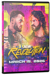 AEW - Revolution 2026 Event Blu-Ray * Pre-Order *