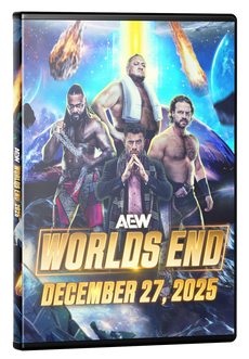 AEW - Worlds End 2025 Event Blu-Ray * Pre-Order *
