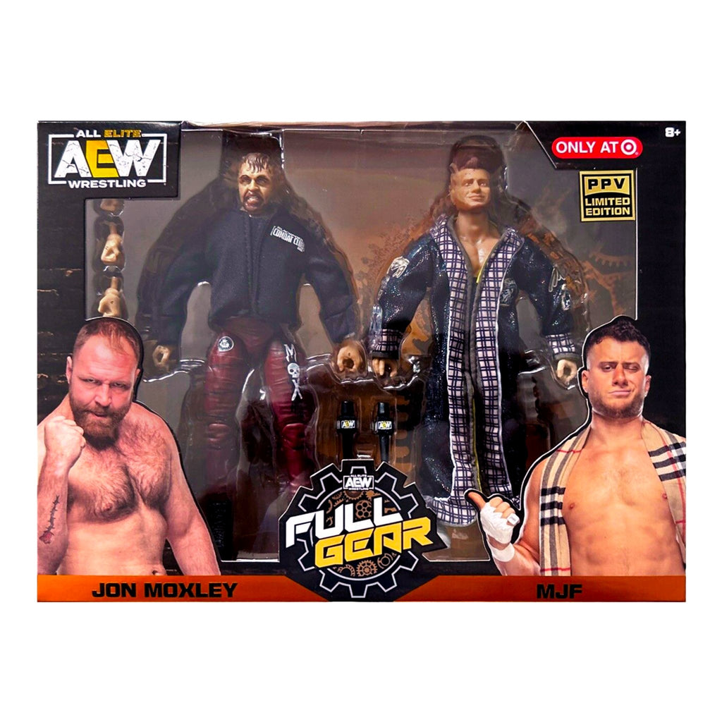 AEW : Jon Moxley & MJF Target Full Gear Exclusive 2 Pack Figure Set