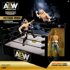 AEW : Unrivaled : Action Ring & UK Exclusive Cody Rhodes Figure
