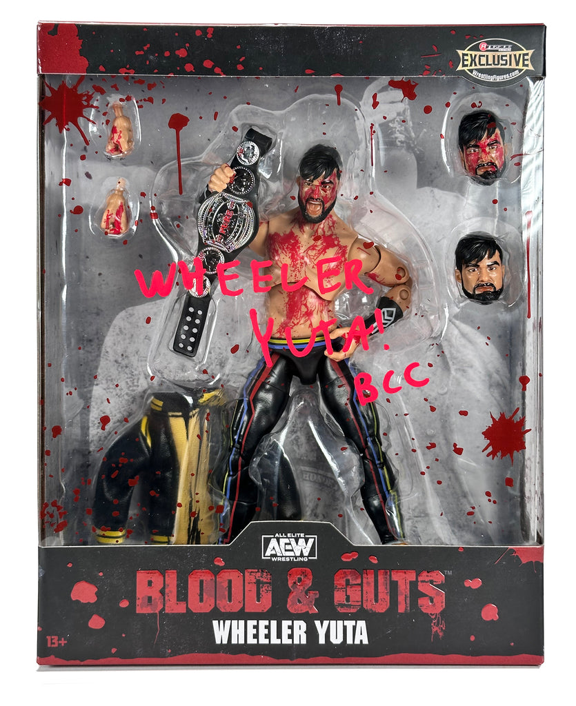 AEW Wheeler Yuta Forged In Combat Blood Guts Ringside Exclusive aew-wheeler-yuta-forged-in-combat-blood-guts-ringside-exclusive