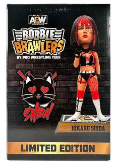 AEW - Hikaru Shida Bobble Brawlers Figure ( 1 of 200 ) Only 1 Available