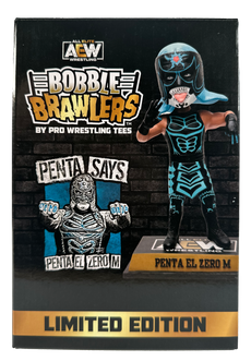 AEW - Penta el Zero M Bobble Brawlers Figure ( 1 of 200 ) Only 1 Available