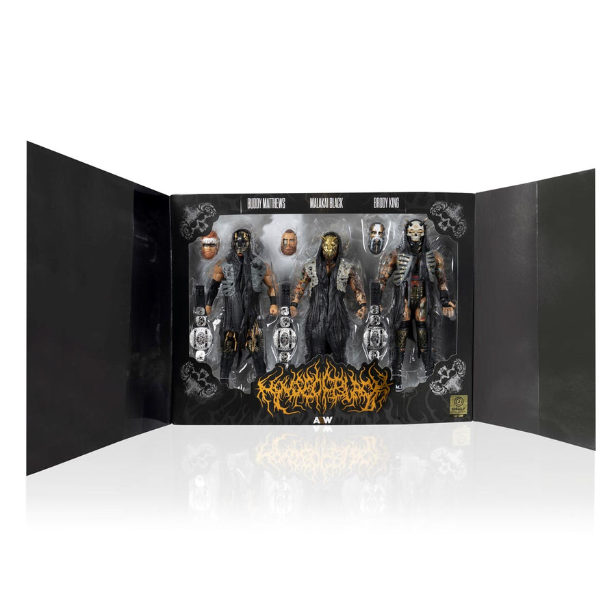 AEW - House Of Black "Trios Champions" Jazwares Vault Action Figures 3 Pack
