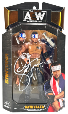 AEW : Unrivaled Series 4 : Santana Figure * Signed *