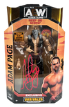 AEW : ShopAEW Exclusive "Hangman" Adam Page Figure - 1 of 3000 Variant * Hand Signed * AEW Hologram COA - Only 1 Available
