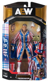 AEW : ShopAEW Exclusive MJF "Red, White & Blue" Figure - 1 of 3000 Variant