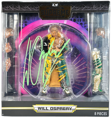 AEW : Supreme Will Ospreay "Green & Yellow" USA Exclusive Figure * Hand Signed *
