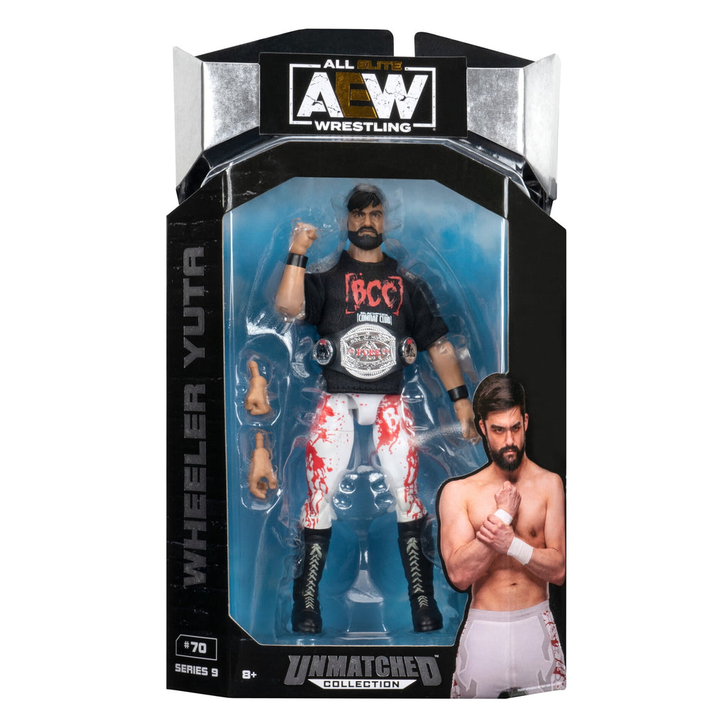 AEW Unmatched Series 9 Wheeler Yuta Figure WrestlingStore co uk aew-unmatched-series-9-wheeler-yuta-figure-wrestlingstore-co-uk