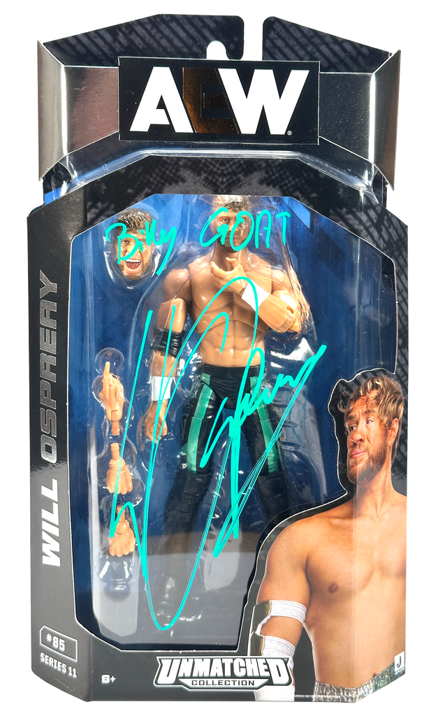 AEW : Unmatched Series 11 : Will Ospreay Figure * Signed *
