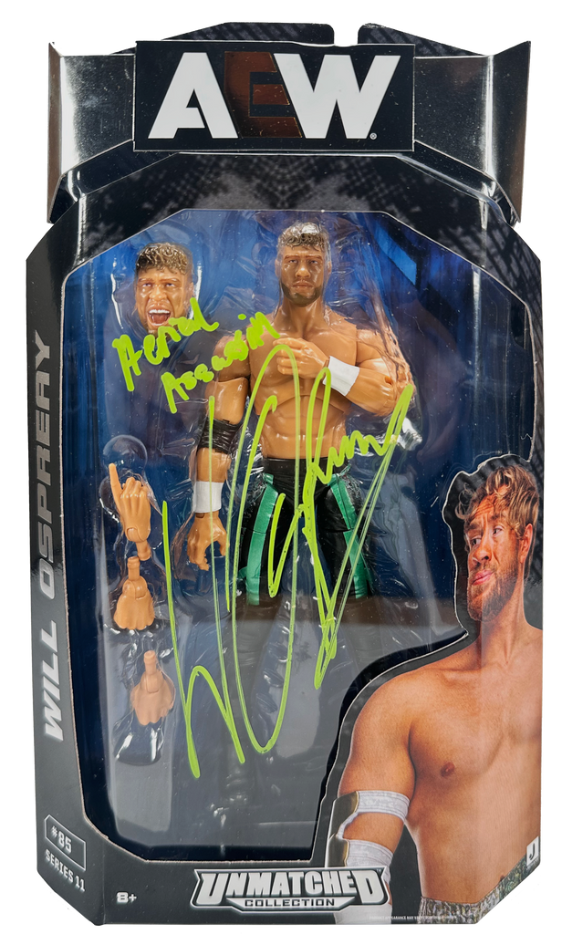 AEW : Unmatched Series 11 : Will Ospreay Figure * Signed *