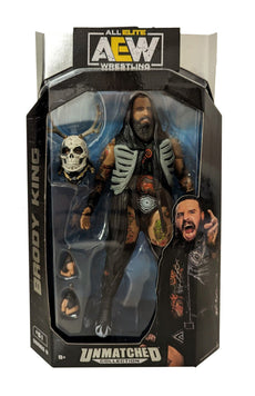 AEW : Unmatched Series 8 : Brody King Figure