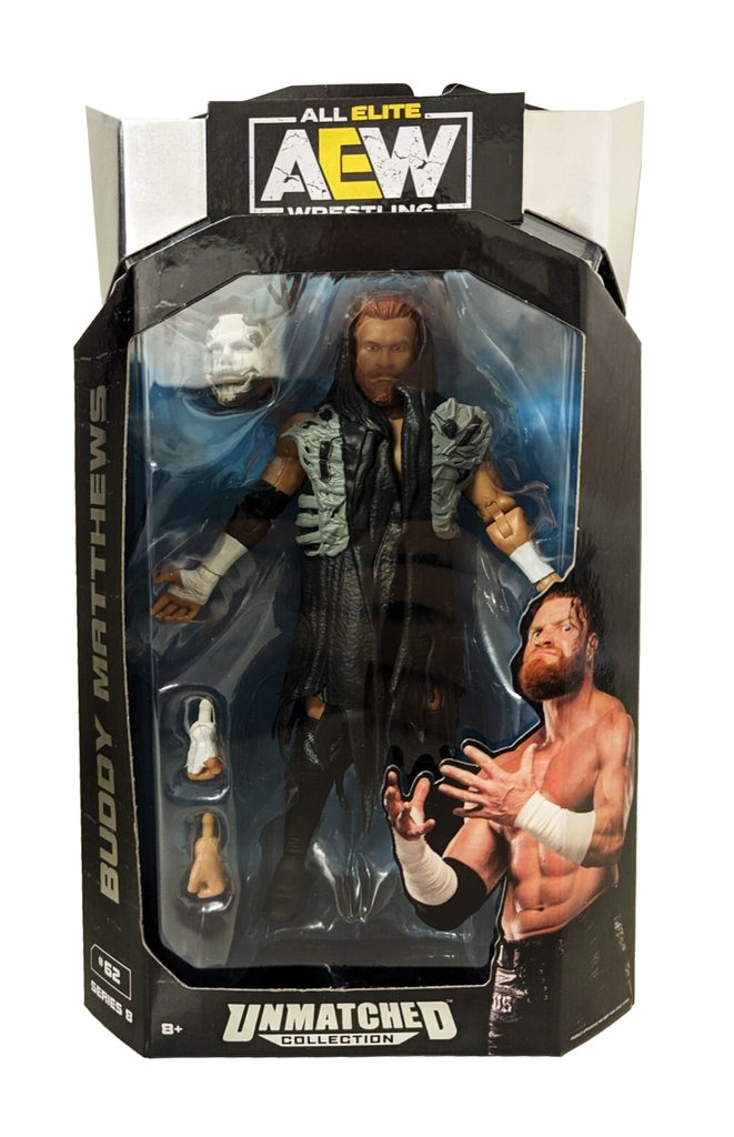 Buddy Mathues AEW : Unmatched Series 8 : Buddy Matthews Figure – WrestlingStore.co.uk