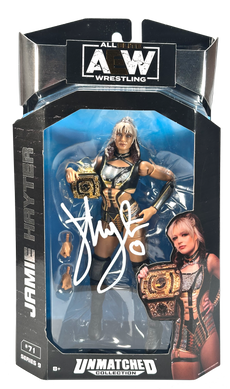 AEW : Unmatched Series 9 : Jamie Hayter Figure * Signed *