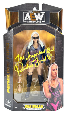 AEW : Unrivaled Series 11 : Penelope Ford Figure * Hand Signed *