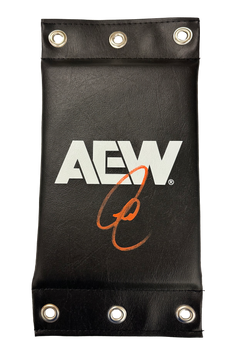 AEW - Orange Cassidy Hand Signed Mini Turnbuckle Pad *Signed*
