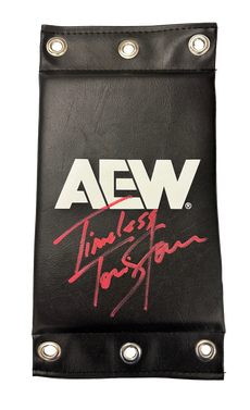AEW - "Timeless" Toni Storm Hand Signed Mini Turnbuckle Pad *Signed*