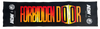 Official AEW x NJPW - Forbidden Door 12x44 Inch Gym Towel