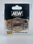 AEW : AEW World Title Belt Pin Badge