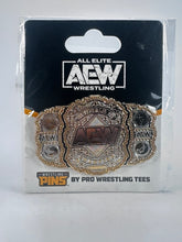 AEW : AEW World Title Belt Pin Badge