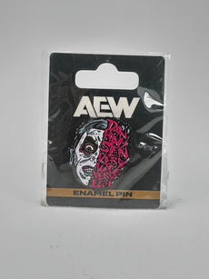 AEW : Danhausen "Very Nice, Very Evil" Logo Pin Badge